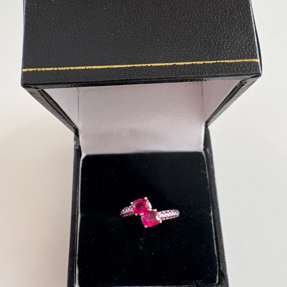 Bomb Party July25 Kids Ring RG12792K Ruby Rhodium Plating